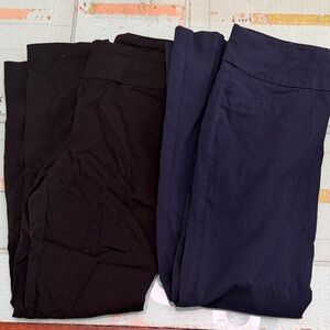 Set of 2 Van Heusen Ankle Work Pants